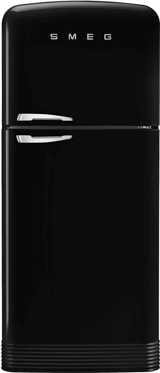 Smeg 32 Inch 50's Retro Design 32" Top Freezer Refrigerator FAB50URBL3 | Fridge.com