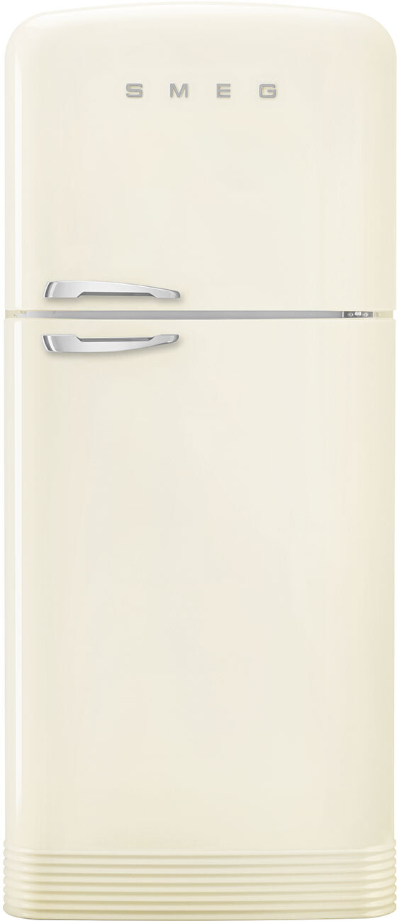 Smeg 32 Inch 50's Retro Design 32" Top Freezer Refrigerator FAB50URCR3 | Fridge.com
