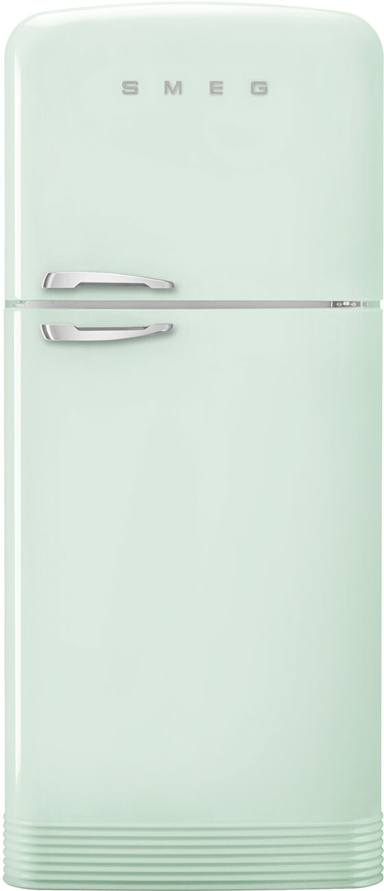 Smeg 32 Inch 50's Retro Design 32" Top Freezer Refrigerator FAB50URPG3 | Fridge.com