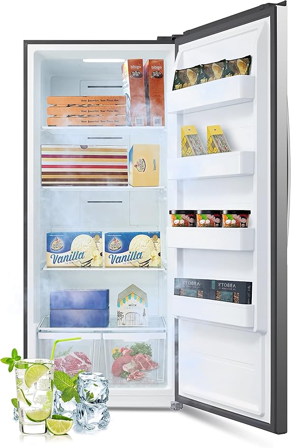 SMETA Upright Freezer 18 Cu ft Convertible Freezers Refrigerator | Fridge.com