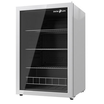 Snowlion Premium 131l Beverage Refrigerator 4.6 Cu. Ft. Freestanding Mini Fridge With Glass Door - View 1 | Fridge.com