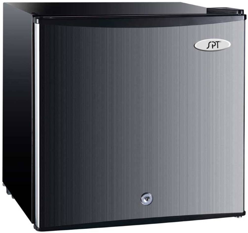 SPT UF-114SS Upright Freezer, Stainless Steel, 1.1 Cubic Feet | Fridge.com