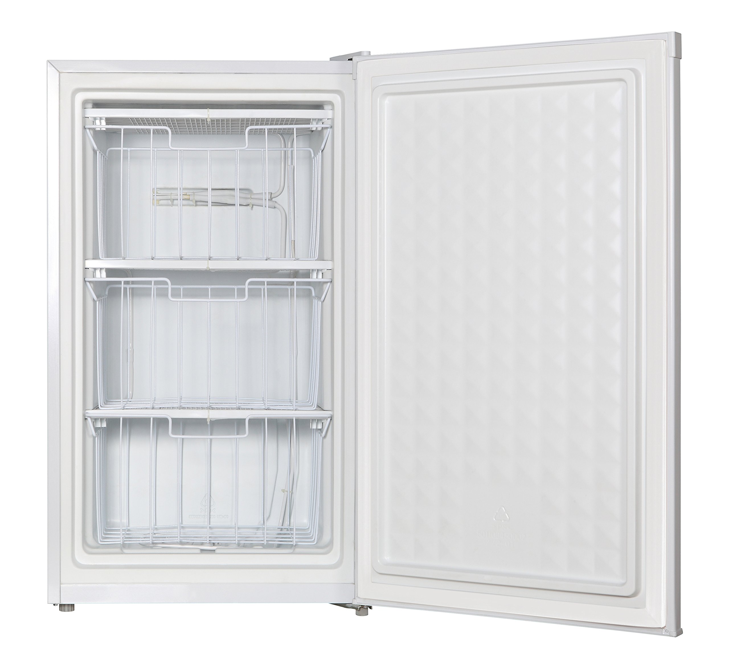 SPT - 3.0 cu. ft. Upright Freezer - White - View 3 | Fridge.com