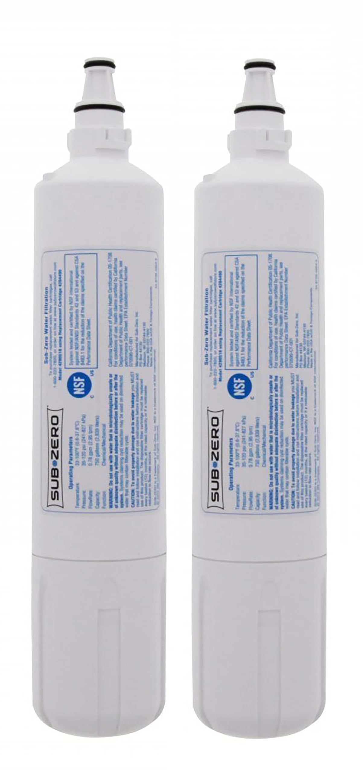 Sub-Zero 4204490 Refrigerator Water Filter Replacement Cartridge 2 Pack | Fridge.com