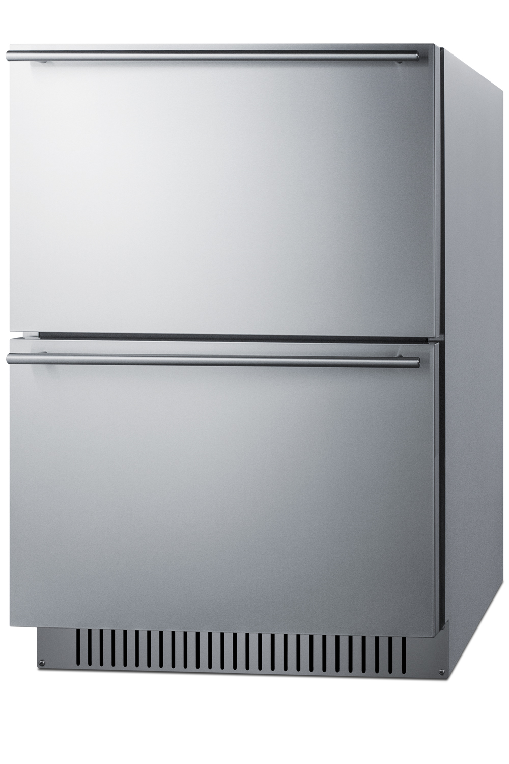 Summit 24 Inch 24" Refrigerator Drawers ADRF244CSS - View 3 | Fridge.com