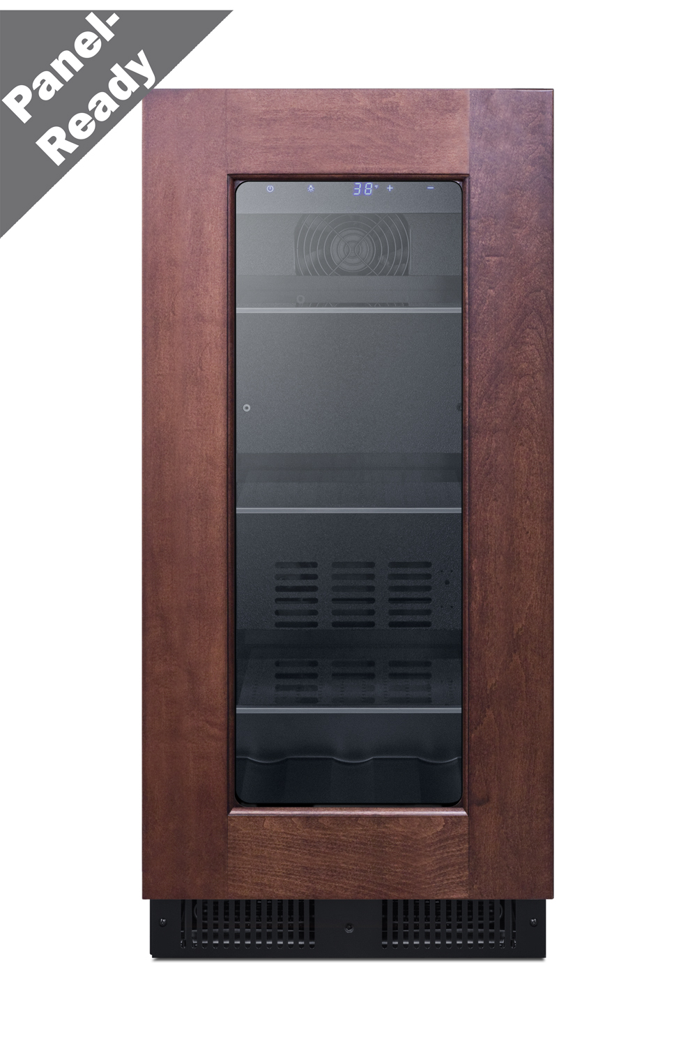 Summit Appiance 15" Wide Built-In Panel Ready ADA Beverage Center - View 2 | Fridge.com
