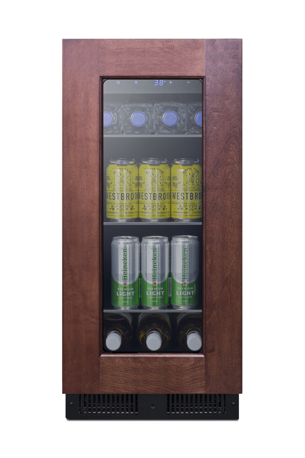 Summit Appiance 15" Wide Built-In Panel Ready ADA Beverage Center - View 4 | Fridge.com