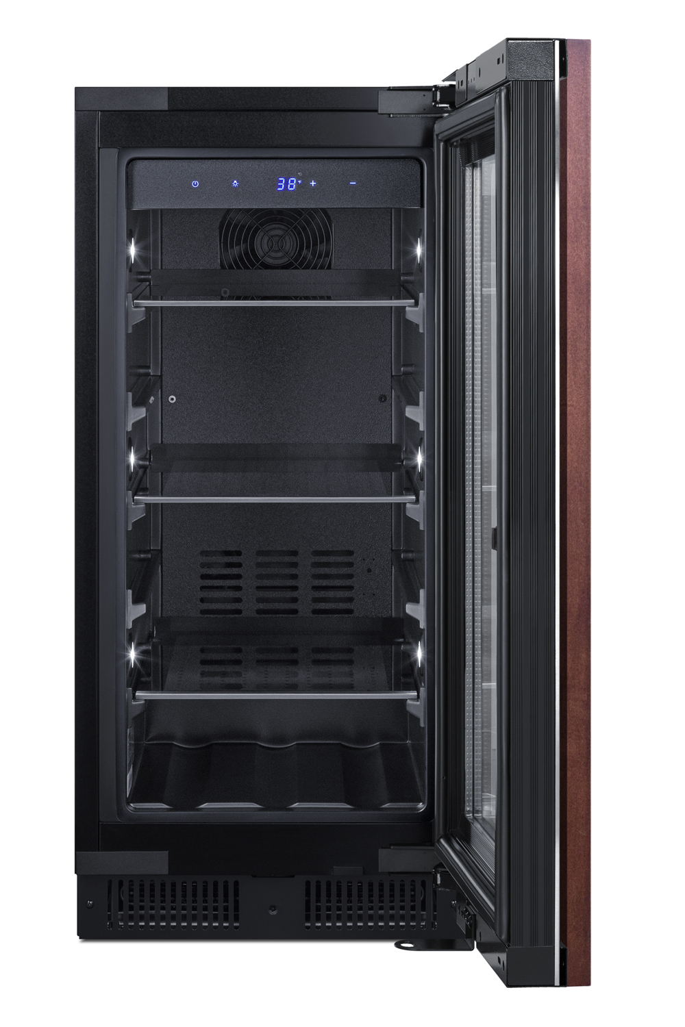 Summit Appiance 15" Wide Built-In Panel Ready ADA Beverage Center - View 5 | Fridge.com