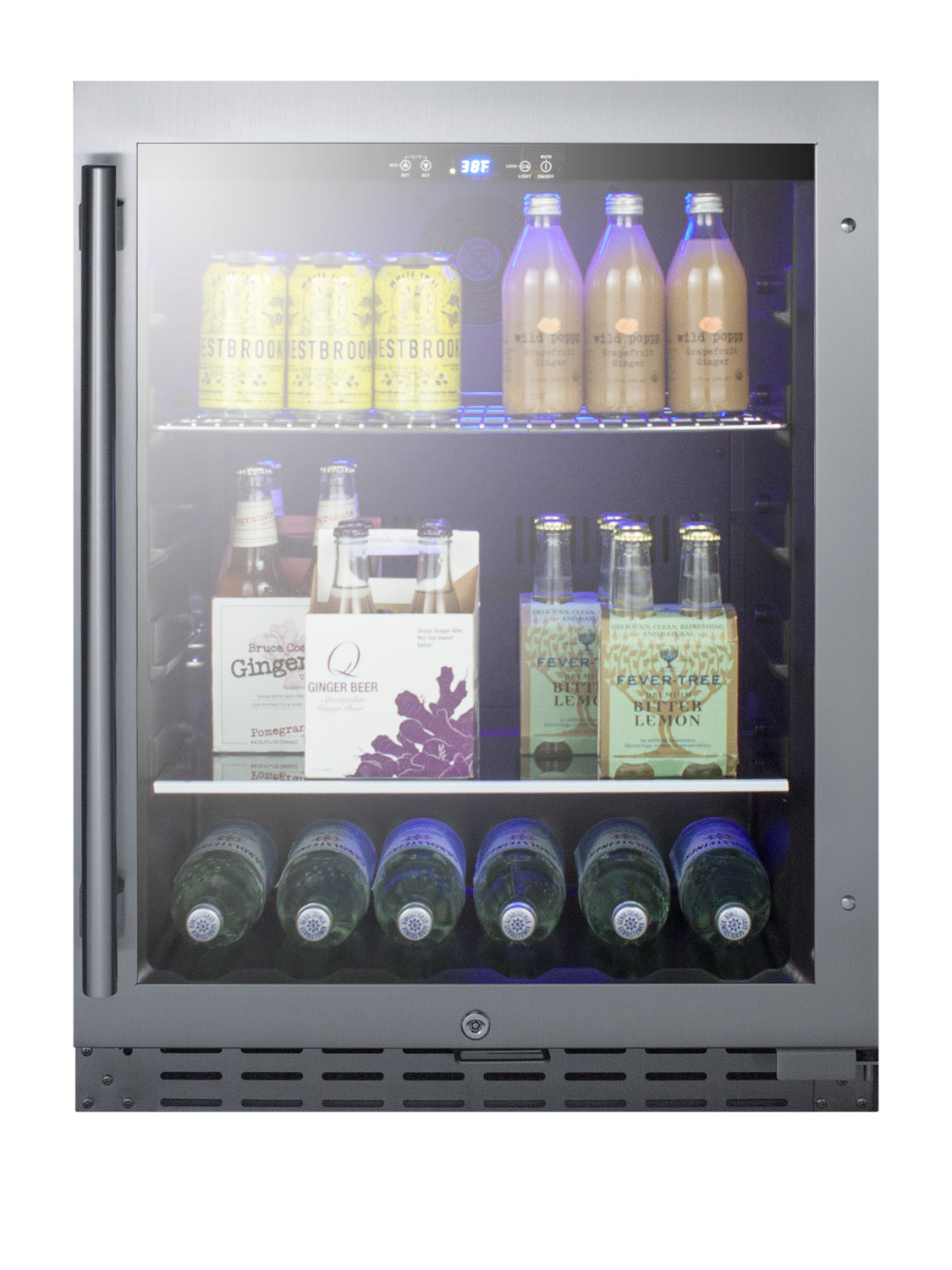 144 Can 24" Convertible Beverage Refrigerator - View 4 | Fridge.com