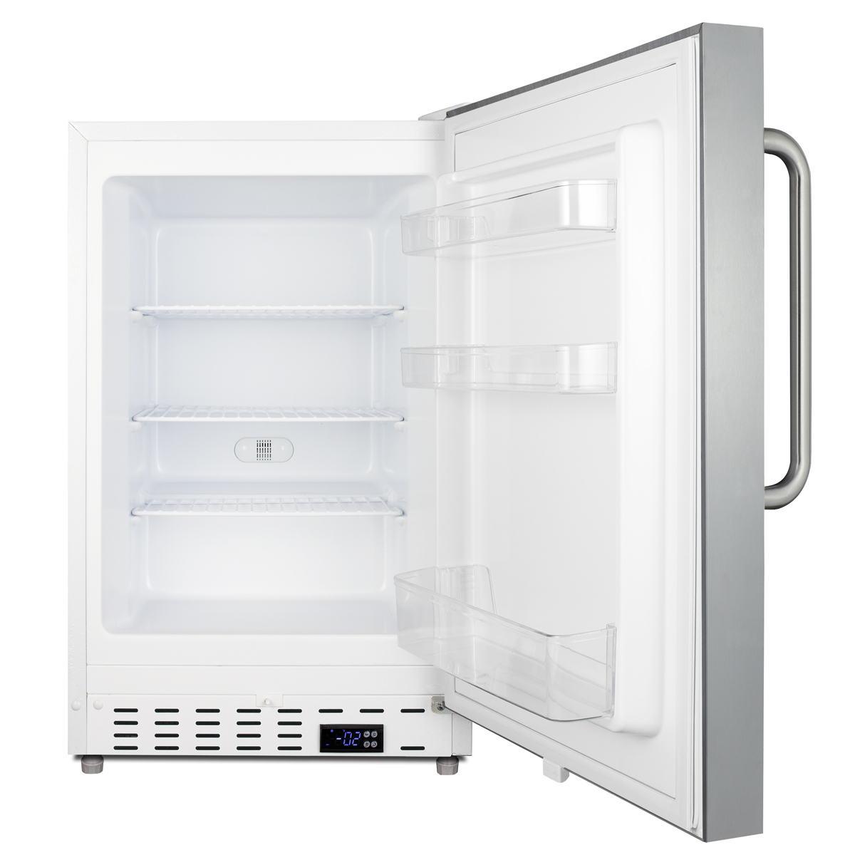 Summit 21" Freestanding/Built In Undercounter Counter Depth Compact Upright Freezer ALFZ36CSS | Fridge.com