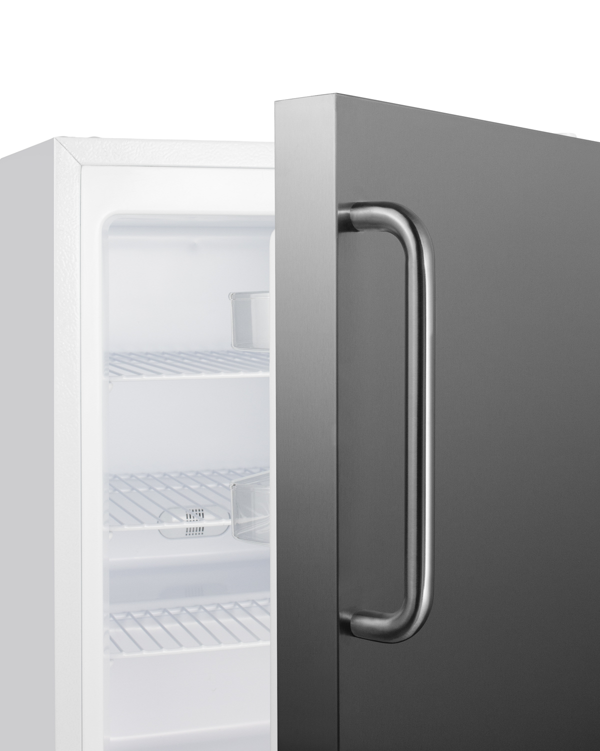 Summit 21" Freestanding/Built In Undercounter Counter Depth Compact Upright Freezer ALFZ36CSS - View 6 | Fridge.com