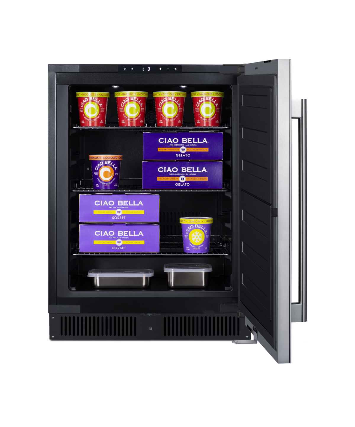 24" Wide Built-In All-Freezer - View 5 | Fridge.com