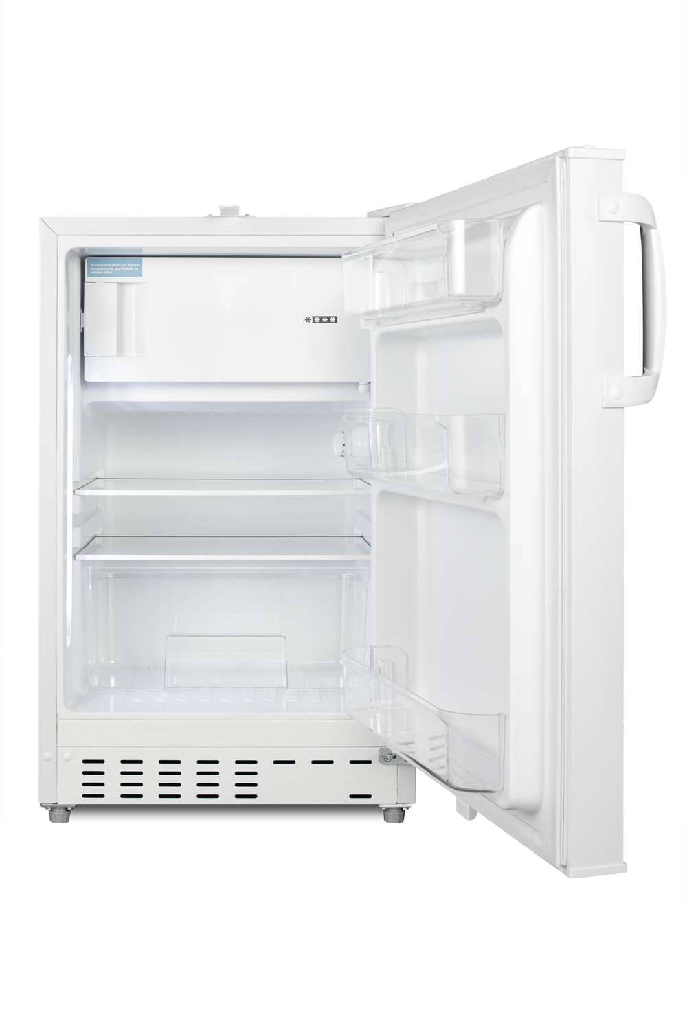 Summit Appliance 2.68 Cubic Feet Mini Fridge With Freezer - View 5 | Fridge.com