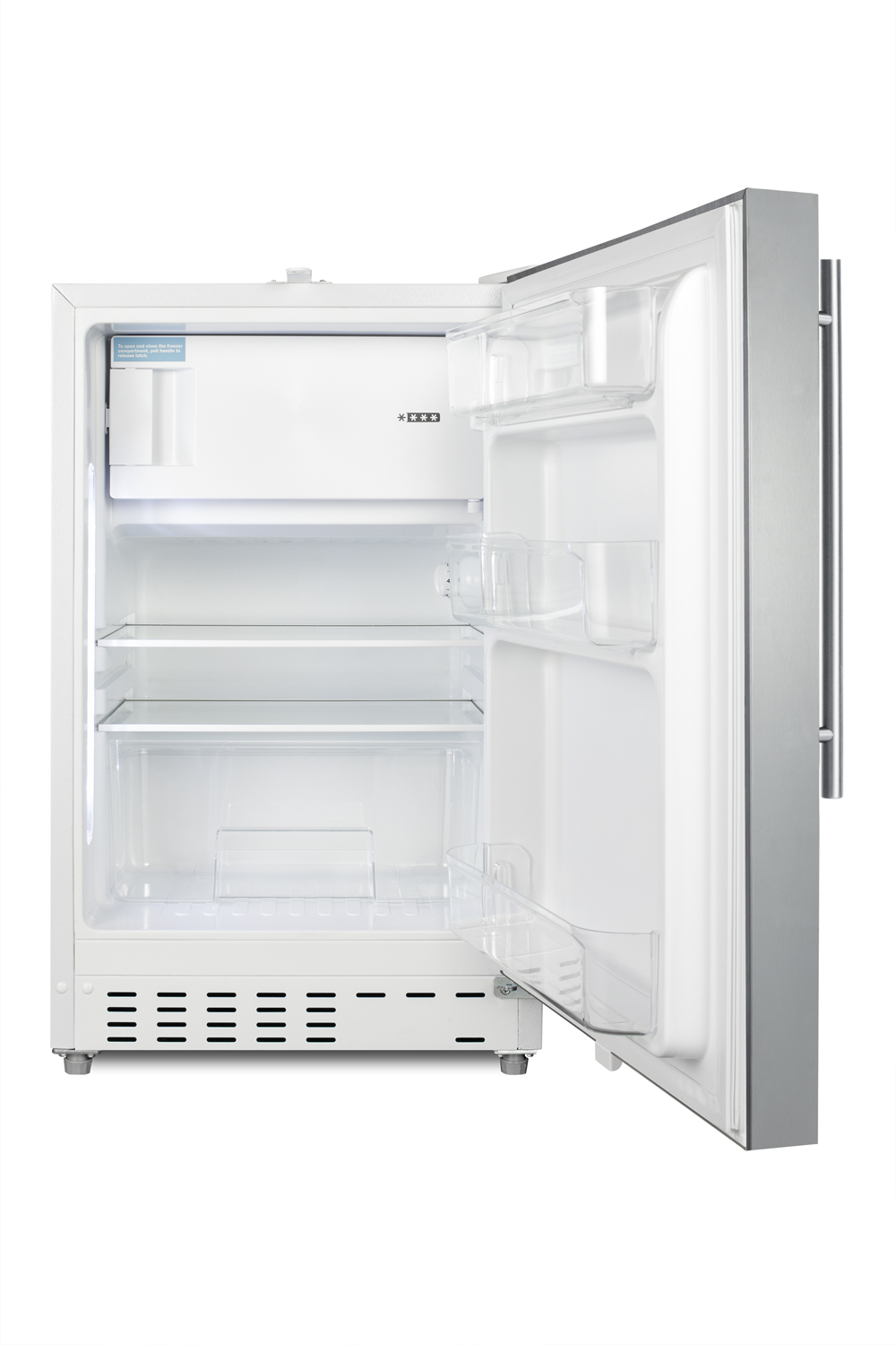 Summit 21 Inch Freestanding/Built In Undercounter Counter Depth Compact All-Refrigerator ALRF48CSSHV | Fridge.com