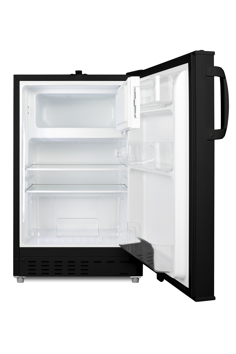 Summit 20 Inch 20" Freestanding/Built In Undercounter Counter Depth Compact All-Refrigerator ALRF49B | Fridge.com