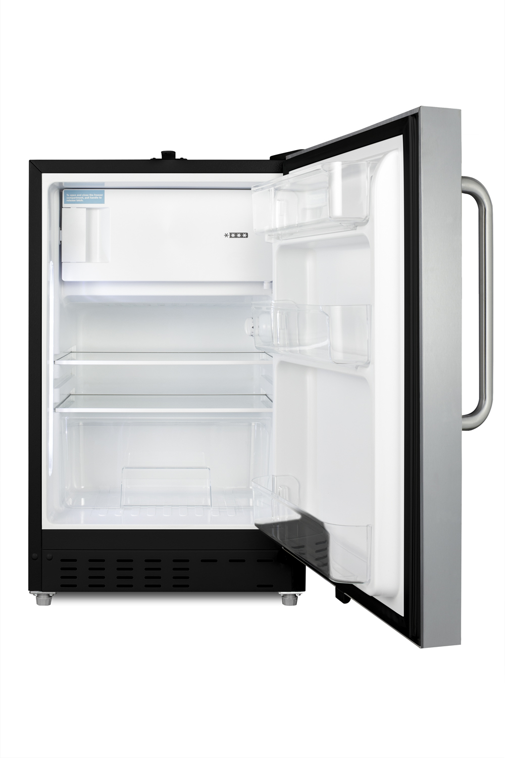 Summit Appliance 2.68 Cubic Feet Mini Fridge With Freezer - View 4 | Fridge.com