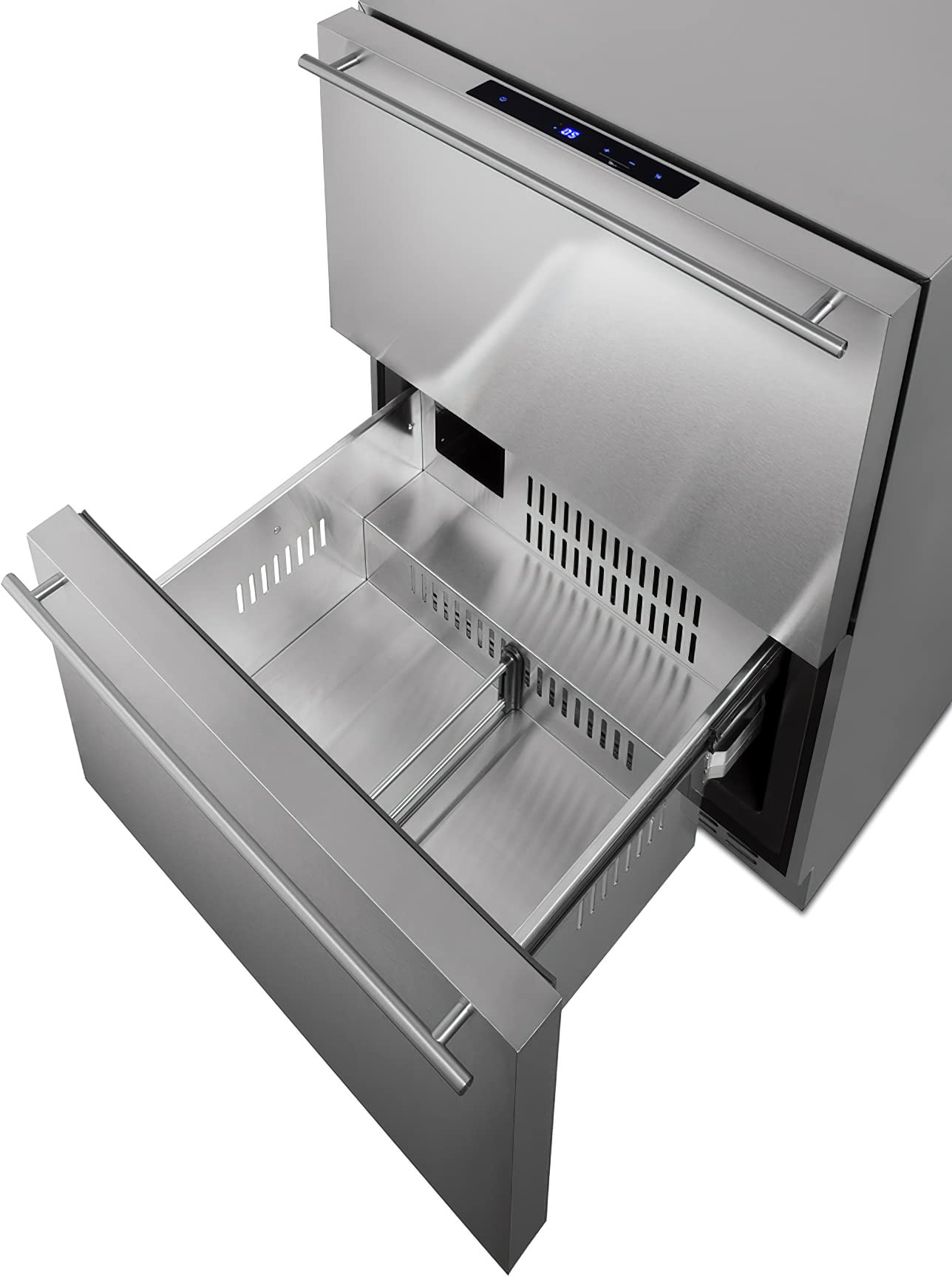 Summit 23" Freezer Drawers ADFD243CSS - View 5 | Fridge.com