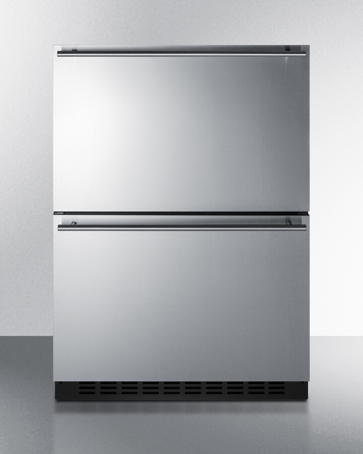 Summit 24 Inch 24" Freestanding/Built In Undercounter Compact All-Refrigerator ADRD241 | Fridge.com