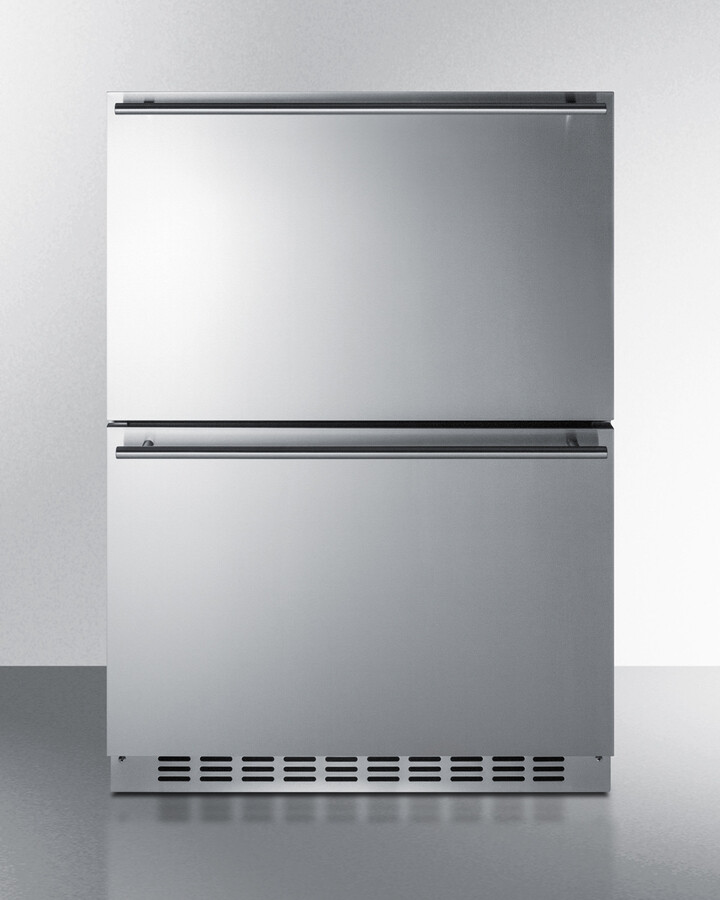 24" Wide 2-Drawer All-Refrigerator, ADA Compliant (Panels Not Included) - View 1 | Fridge.com