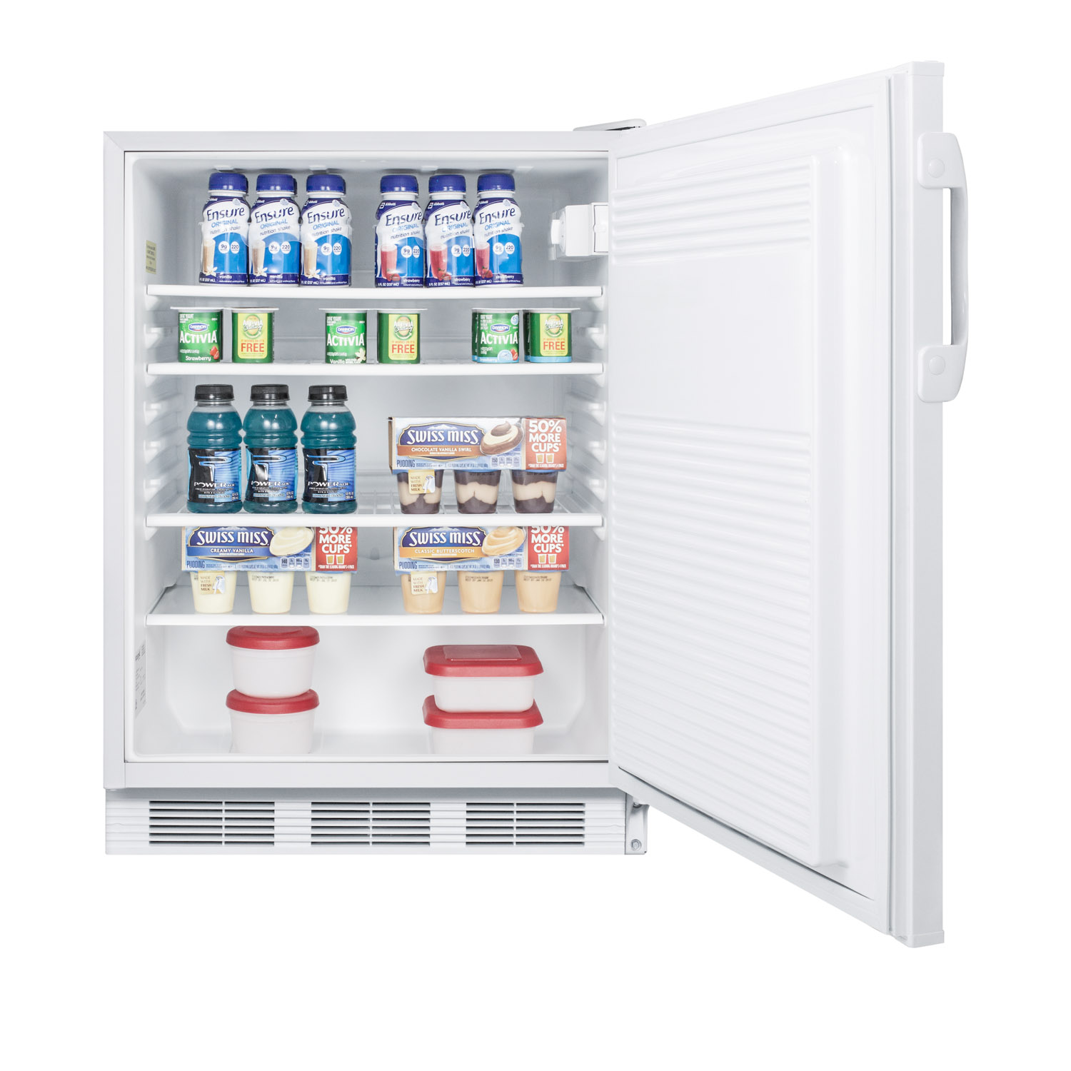 Summit Appliance Accucold General Purpose 5.5 Cubic Feet Freestanding Mini Fridge - View 5 | Fridge.com