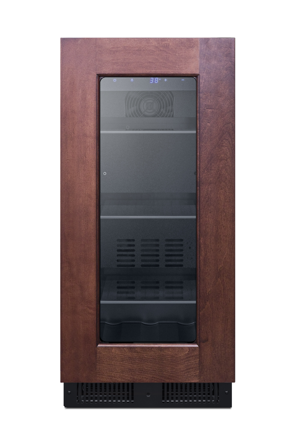 Summit Appiance 15" Wide Built-In Panel Ready ADA Beverage Center - View 3 | Fridge.com