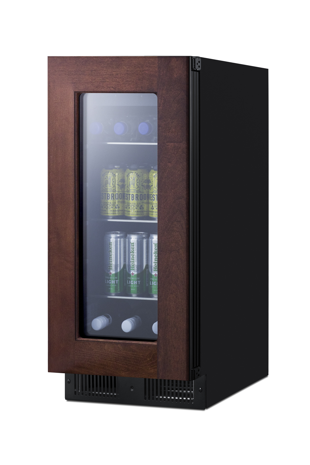 Summit Appiance 15" Wide Built-In Panel Ready ADA Beverage Center - View 6 | Fridge.com