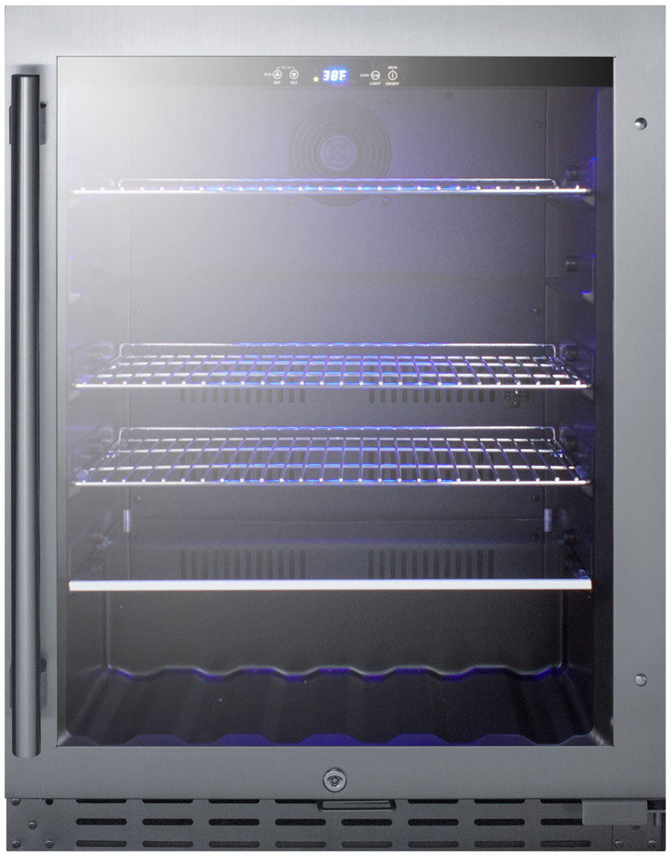 Summit 24" Built In Undercounter Beverage Center ALBV2466 | Fridge.com