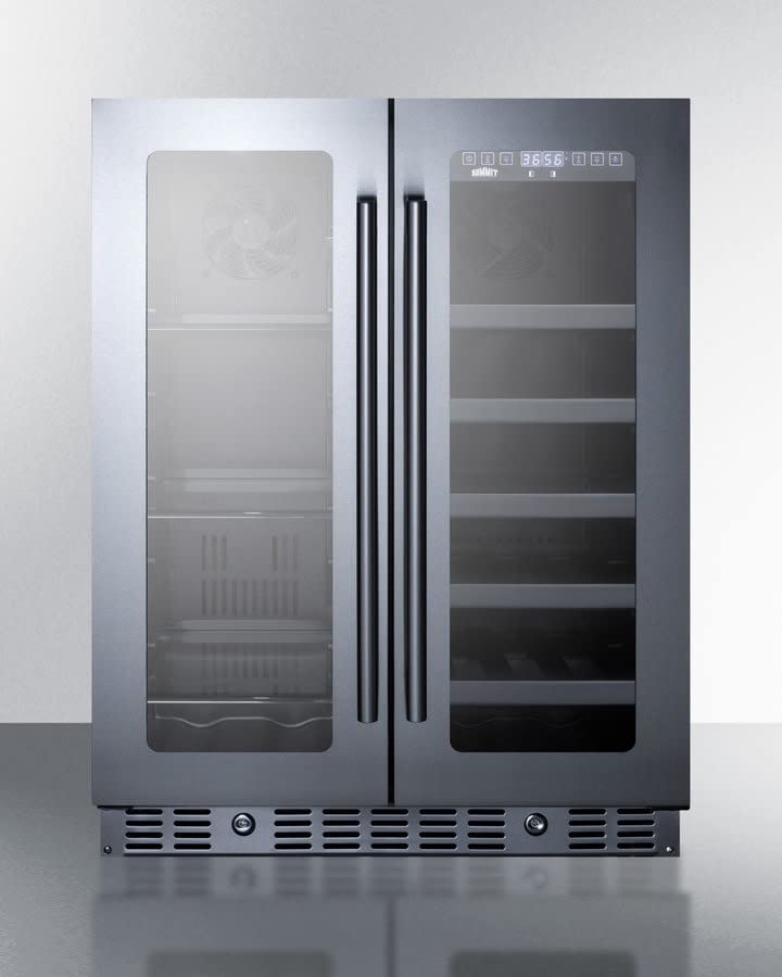 Summit 23" Freestanding/Built In Undercounter Beverage Center ALFD24WBV - View 3 | Fridge.com