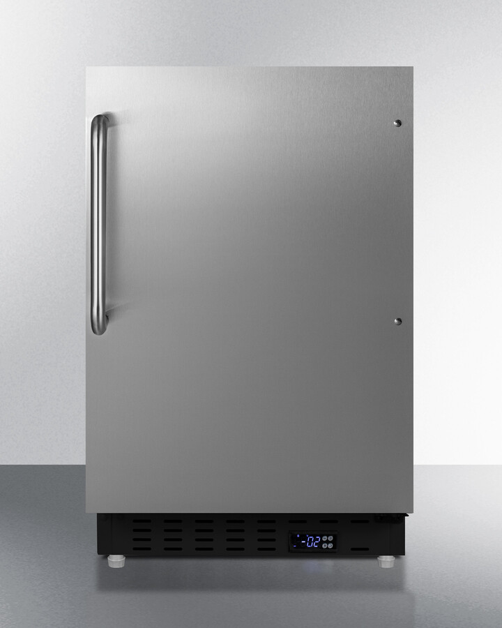 2.68 Cubic Feet Undercounter Upright Freezer with Adjustable Temperature Controls | Fridge.com