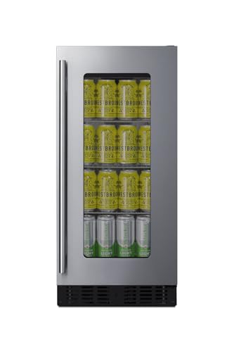 Summit Appliance 15" Beverage Center, Stainless Steel - ASDG1521 - View 2 | Fridge.com