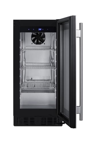 Summit Appliance 15" Beverage Center, Stainless Steel - ASDG1521 - View 4 | Fridge.com
