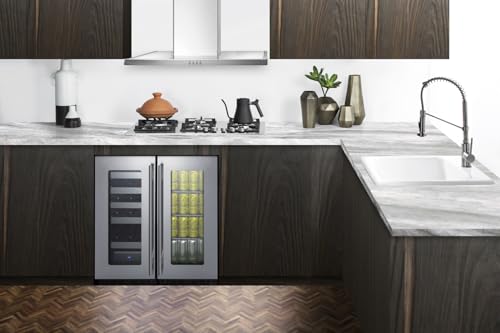 Summit Appliance 15" Beverage Center, Stainless Steel - ASDG1521 - View 5 | Fridge.com