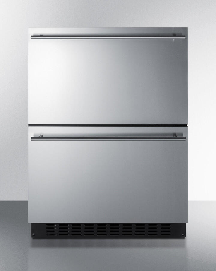 Summit Appliance 24" Wide 2-Drawer Commercial/Residential ADA All-Refrigerator — FIN-0009998 | Fridge.com