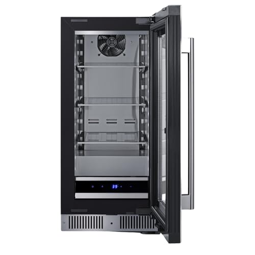 Summit 15” Beverage Center, Commercial, Stainless Steel - Sdhg1533 - View 3 | Fridge.com