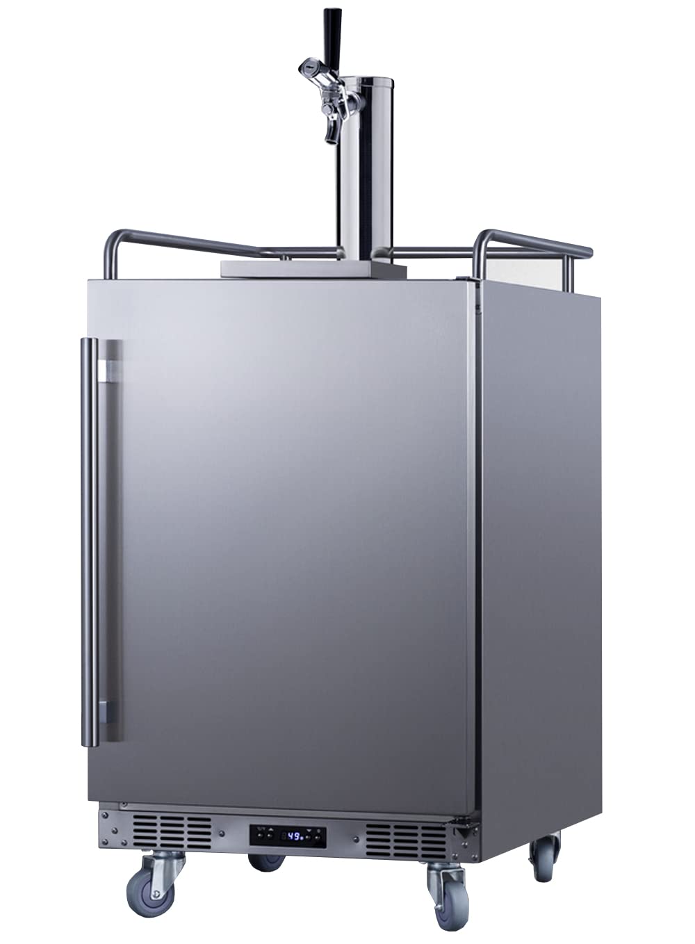 Summit Commercial Freestanding/Built In Kegerator BC74OSCOM - View 2 | Fridge.com