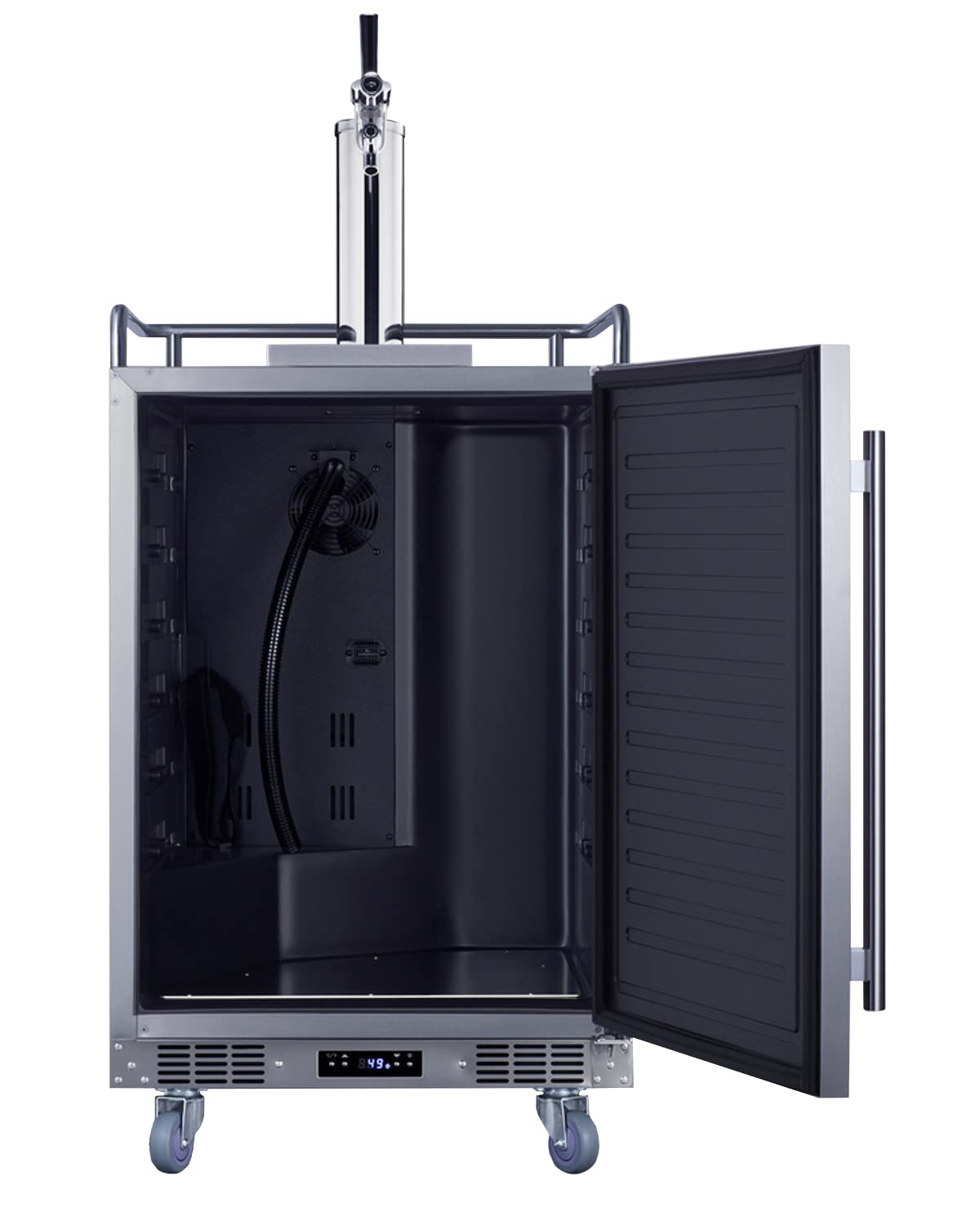 Summit Commercial Freestanding/Built In Kegerator BC74OSCOM - View 4 | Fridge.com