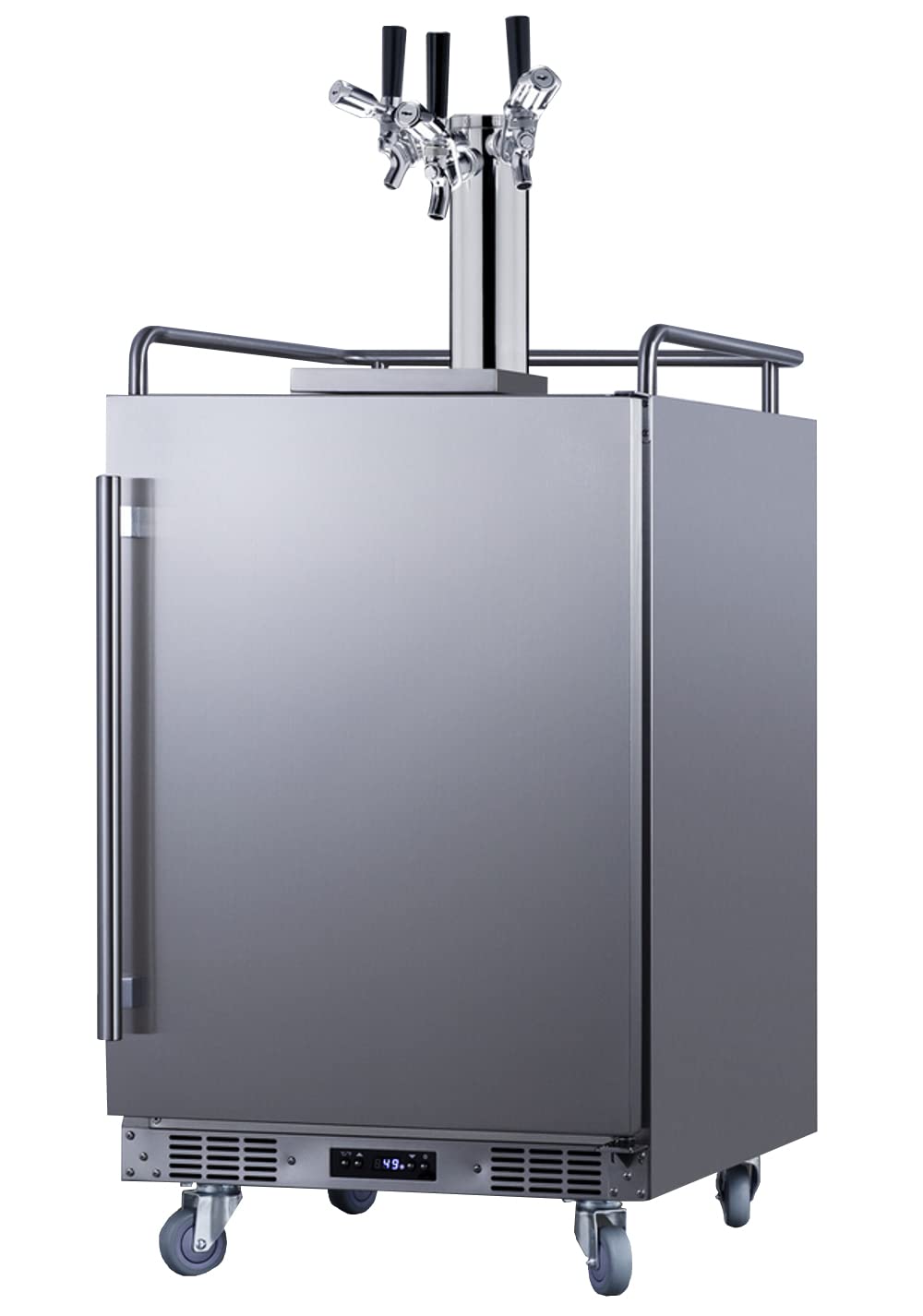 Summit Commercial Freestanding/Built In Kegerator BC74OSCOMTRIPLE - View 2 | Fridge.com