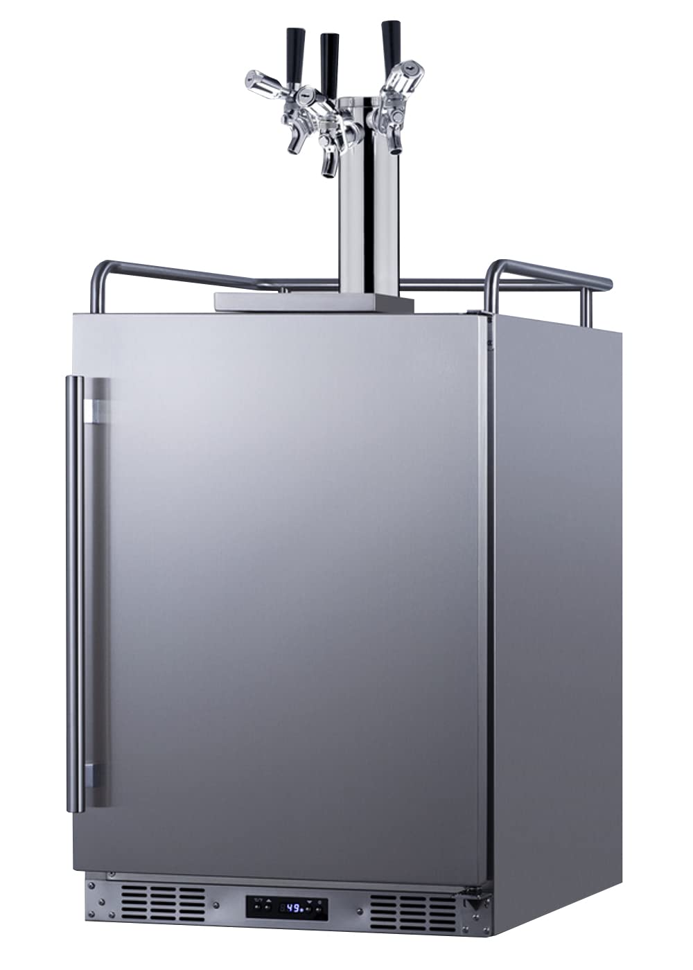 Summit Commercial Freestanding/Built In Kegerator BC74OSCOMTRIPLE - View 5 | Fridge.com