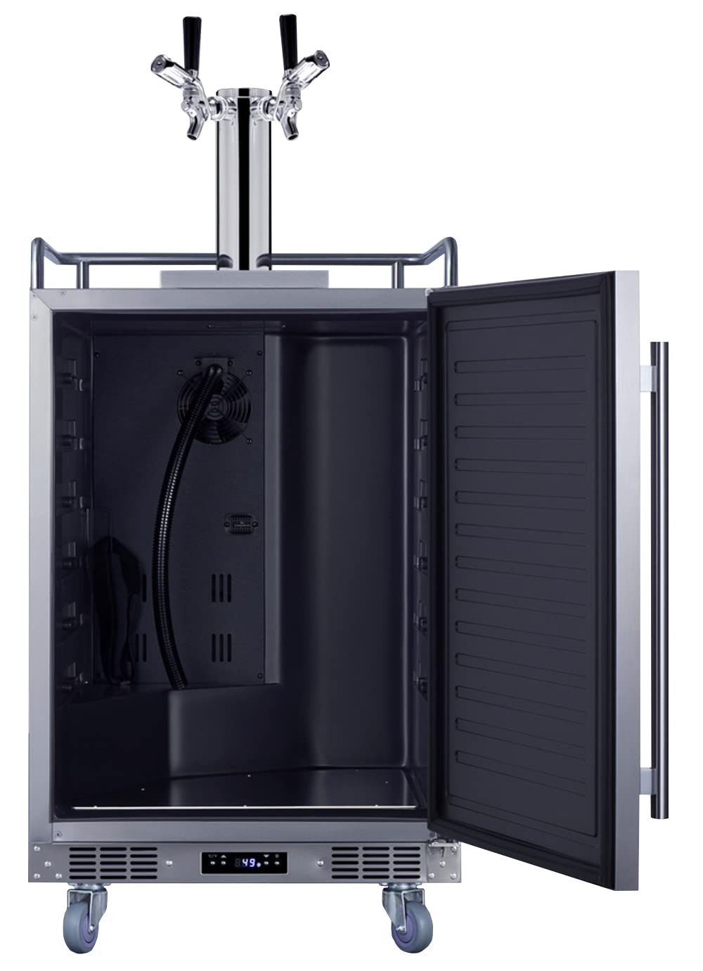 Summit Commercial Freestanding/Built In Kegerator BC74OSCOMTWIN - View 4 | Fridge.com