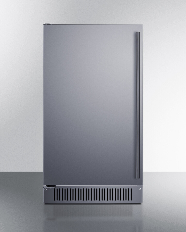 Summit Appliance 18" Wide Outdoor ADA Compliant Clear Icemaker | Fridge.com