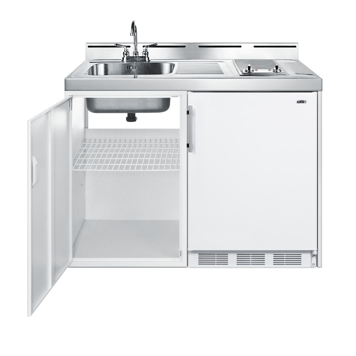 Summit Appliance 5 Cubic Feet Freestanding Mini Fridge With Freezer - View 4 | Fridge.com