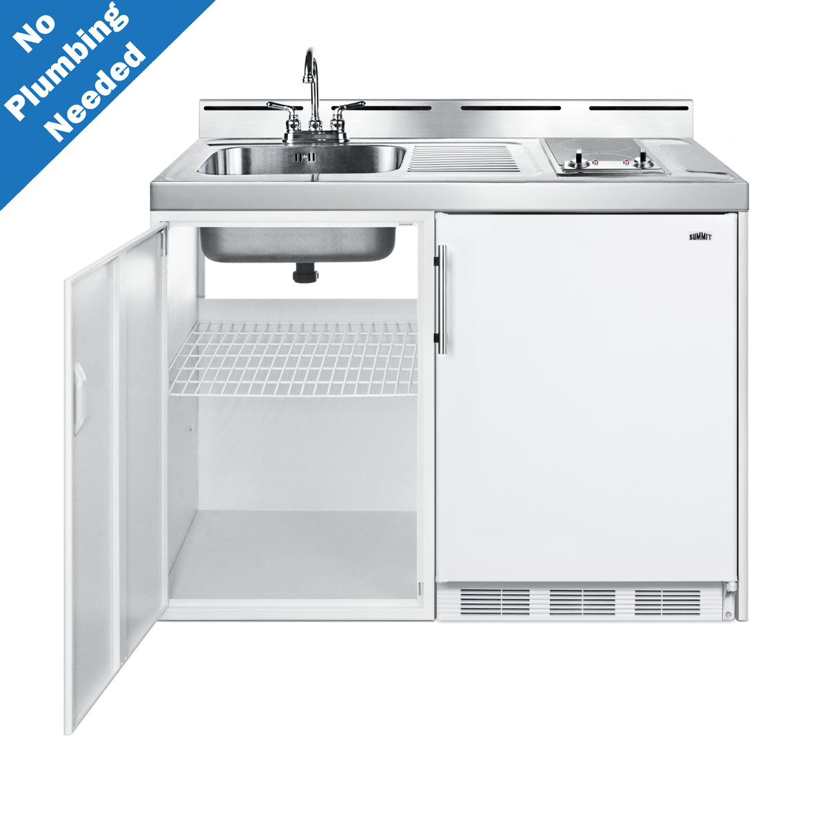 Summit Appliance 5 Cubic Feet Freestanding Mini Fridge With Freezer - View 5 | Fridge.com
