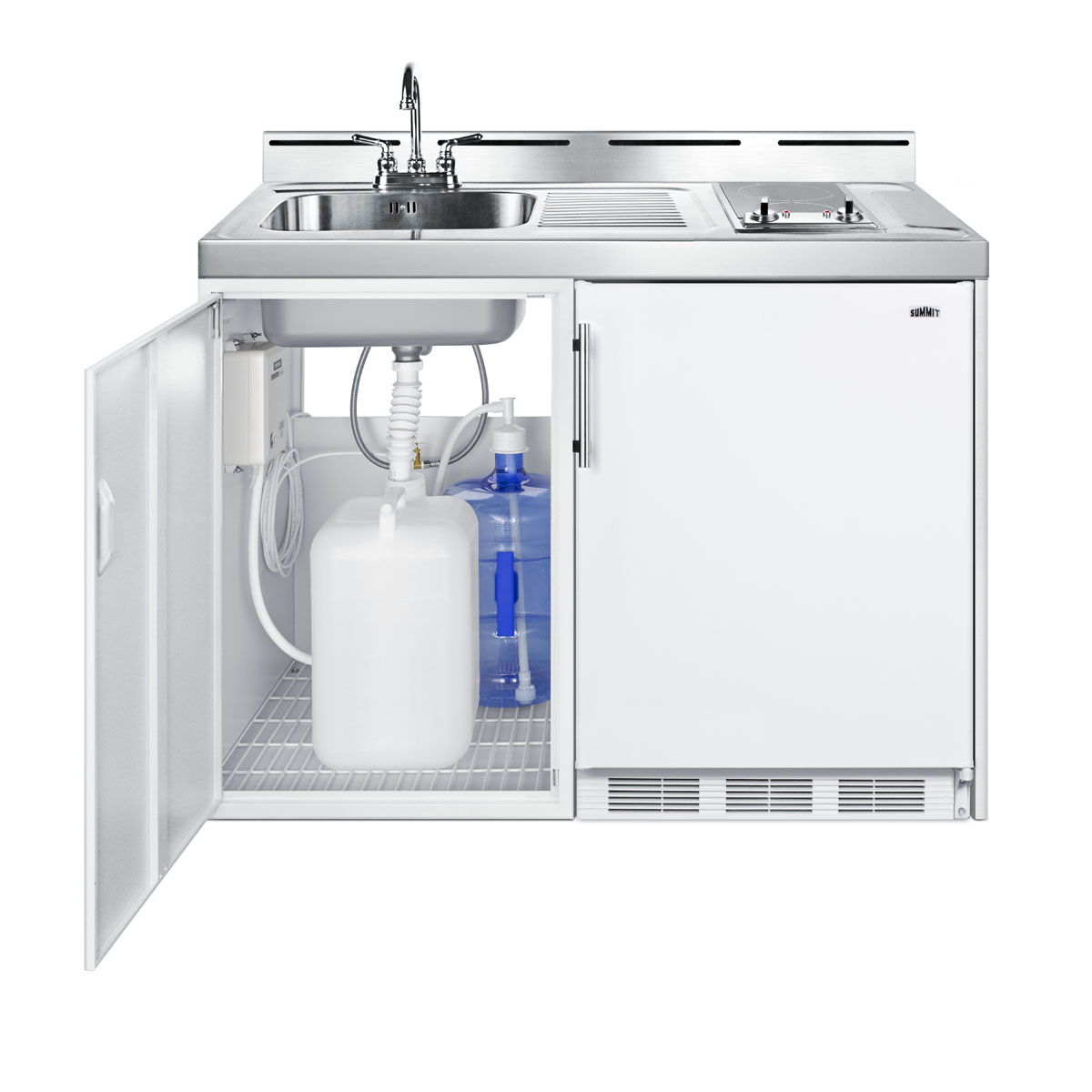 Summit Appliance 5 Cubic Feet Freestanding Mini Fridge With Freezer - View 6 | Fridge.com