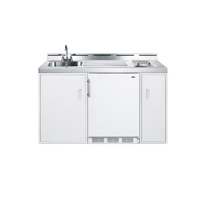 Summit Appliance All-In-One Combo Kitchens 5.1 Cubic Feet Freestanding Mini Fridge with Freezer | Fridge.com