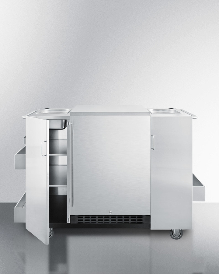 Summit 60 Inch Undercounter Counter Depth Compact All-Refrigerator CARTOSRF — FIN-0020046 | Fridge.com