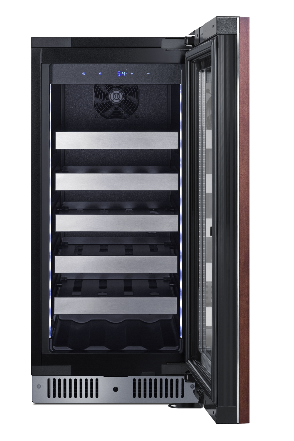 Summit Appliance  15" Wide Built-In Panel Ready Wine Cellar (Panel Not Included) - View 3 | Fridge.com