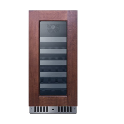 Summit Appliance 15" Wide Built-In Panel Ready Wine Cellar (Panel Not Included) | Fridge.com