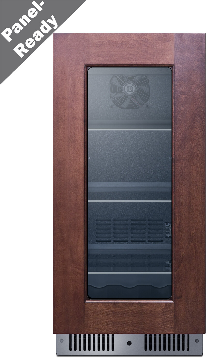 Summit Appliance 15" Wide Built-In Panel Ready  Beverage Center (Panel Not Included) | Fridge.com