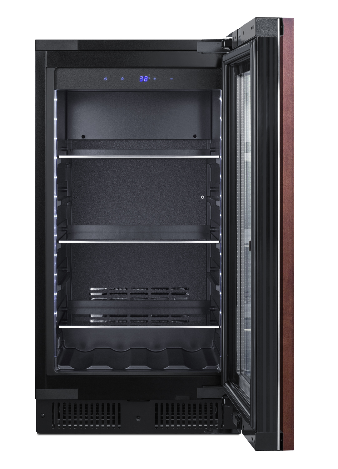Summit Appiance 18" Wide Built-In Panel Ready Beverage Center - View 4 | Fridge.com