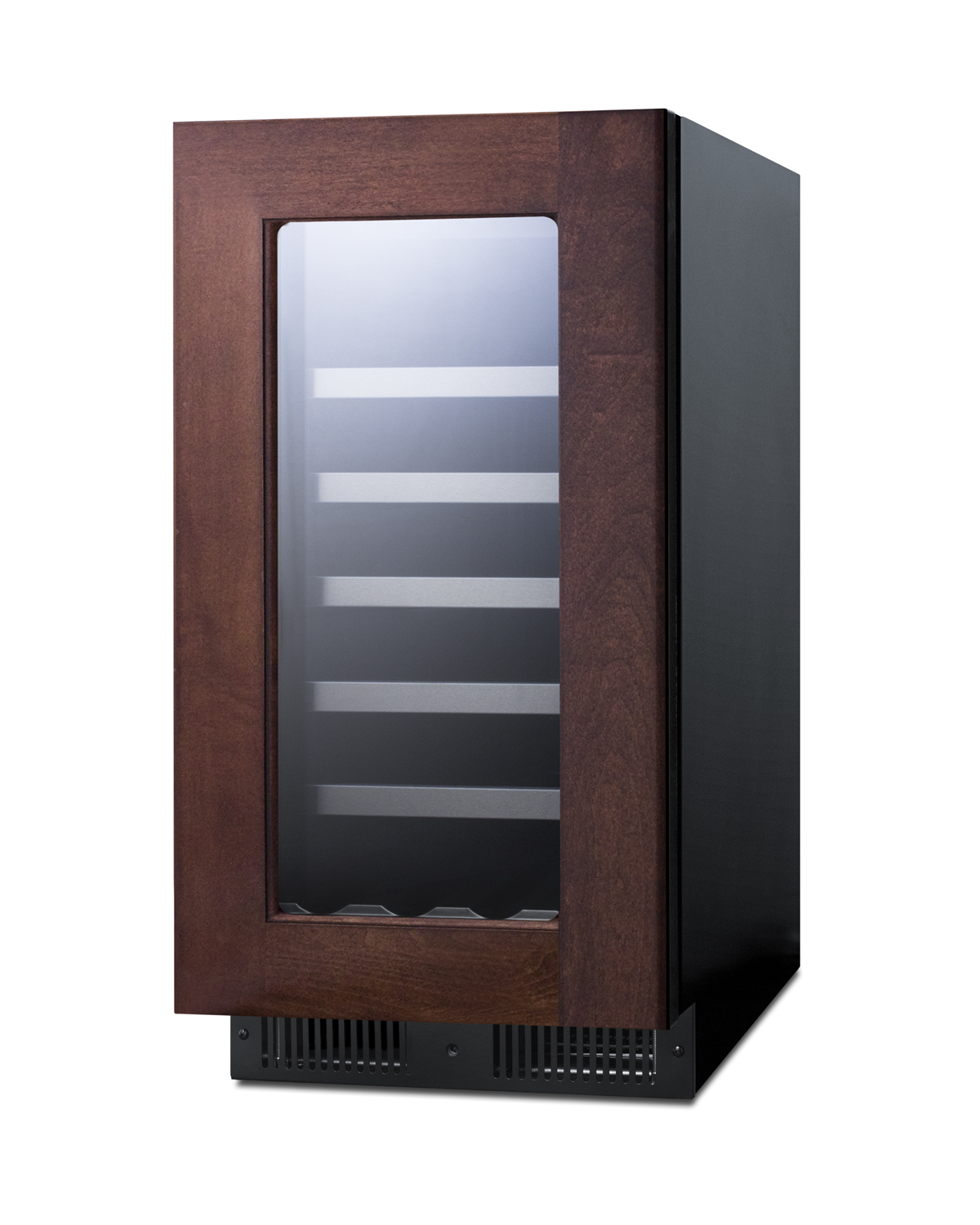 Summit Appliance 18" Wide Panel Ready Built-In Wine Cellar - View 3 | Fridge.com